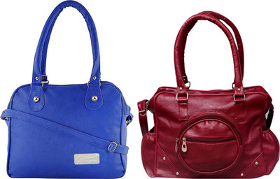 

Vera Stayle Shoulder Bag(Blue, Maroon)