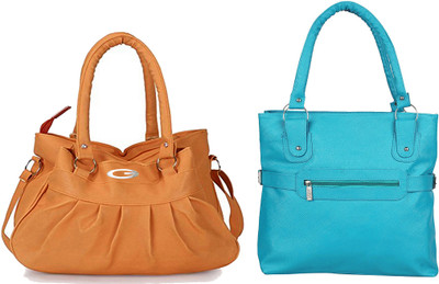 

Vera Stayle Shoulder Bag(Yellow, Blue), Blue;yellow