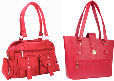 

Lady bar Shoulder Bag(Pink)