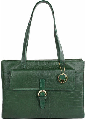 

Hidesign Hand-held Bag(Green)