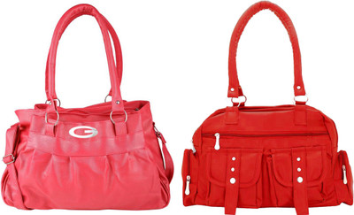 

Vera Stayle Shoulder Bag(Pink, Red)