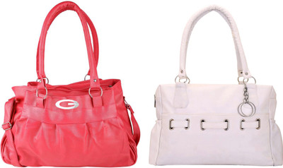 

Vera Stayle Shoulder Bag(Pink, White)