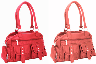 

Lady bar Shoulder Bag(Pink)