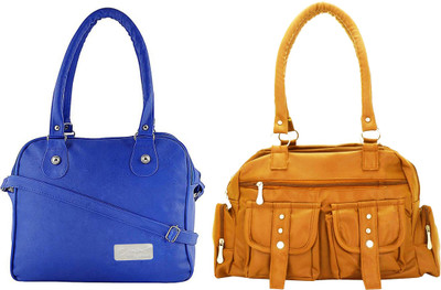 

Vera Stayle Shoulder Bag(Blue, Yellow)