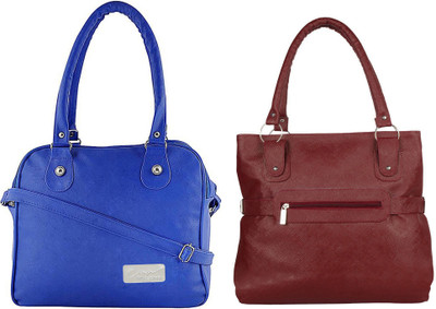 

Vera Stayle Shoulder Bag(Blue, Maroon)