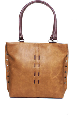 

Yours Luggage Hand-held Bag(Brown, Tan)