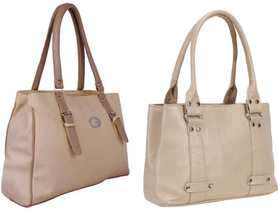 

Lady bar Shoulder Bag(Tan)