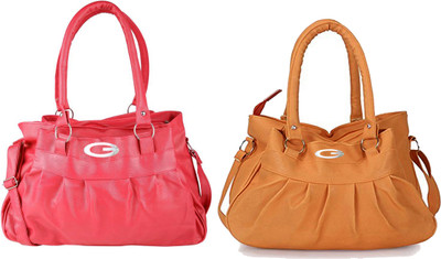 

Vera Stayle Shoulder Bag(Pink, Yellow)