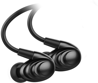 FiiO F9 -SE- Triple Driver Hybrid In-Ear Earphone Wired Headset with Mic(Black, In the Ear)
