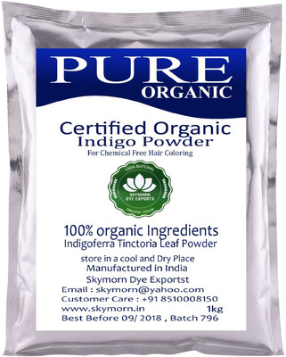 

SKY MORN NATURAL HAIR DYE - ORGANIC INDIGO HAIR COLOUR 1KG ONLY!(1000 g)