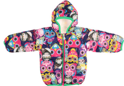 

Zonko Style Full Sleeve Printed Baby Boys & Baby Girls Jacket, Green