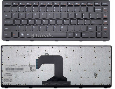 SellZone Laptop Keyboard Compatible For Lenovo Ideapad S300 S400 S405 Series Internal Laptop Keyboard Black SellZone Keyboards