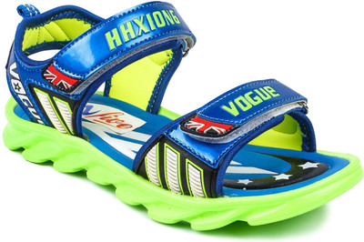 

N Five Boys & Girls Velcro Strappy Sandals(Blue