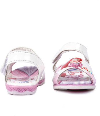 

N Five Boys & Girls Velcro Strappy Sandals(White