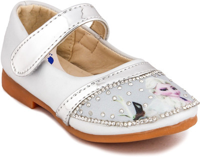 

N Five Girls Velcro Mary Janes(Silver