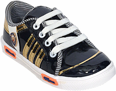 

Leon Boys Lace Sneakers(Black