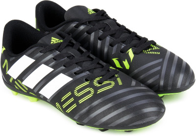 

ADIDAS Boys Lace Football Shoes(Black, Cblack/ftwwht/syello