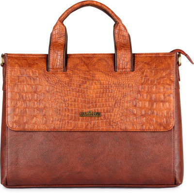 

The Clownfish 14 inch Laptop Messenger Bag(Tan)