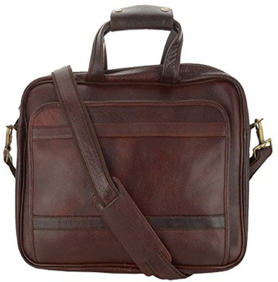 

O.K. International 15.6 inch Laptop Messenger Bag(Brown)