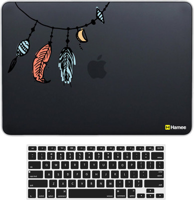 

Hamee Apple MacBook Pro 13 inch cover 2015 edition (A1278) with Keyboard Skin Combo 94 Rubber Laptop Decal 13
