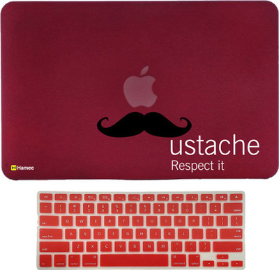 

Hamee Apple MacBook Pro 15 inch cover 2016 Touchbar edition (A1707) with Keyboard Skin Combo 47 Rubber Laptop Decal 15