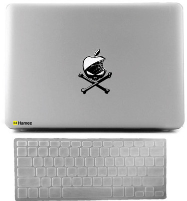 

Hamee MacBook Pro 15 inch cover 2016 Touchbar edition (A1707) with Keyboard Skin Combo 53 Rubber Laptop Decal 15