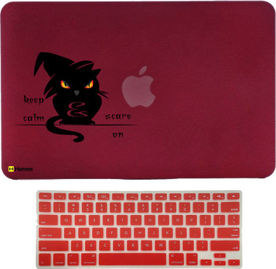 

Hamee Apple MacBook Pro 15 inch cover 2016 Touchbar edition (A1707) with Keyboard Skin Combo 31 Rubber Laptop Decal 15