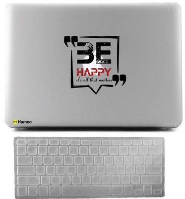 Hamee MacBook Air 13 inch cover with Keyboard Skin Combo 32 Rubber Laptop Decal 13