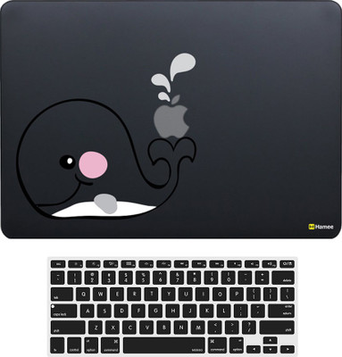 

Hamee MacBook Pro 15 inch cover 2016 Touchbar edition (A1707) with Keyboard Skin Combo 152 Rubber Laptop Decal 15
