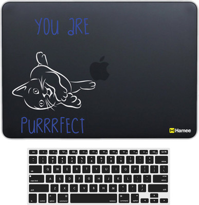 

Hamee k Air 13 inch cover with Keyboard Skin Combo 99 Rubber Laptop Decal 13