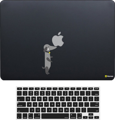 

Hamee Apple MacBook Pro 15 inch cover 2016 Touchbar edition (A1707) with Keyboard Skin Combo 205 Rubber Laptop Decal 15