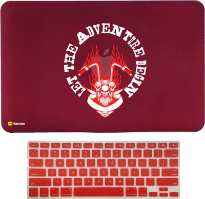 

Hamee MacBook Pro Retina Display 13 inch cover (2015 Edition A1502/A1425) with Keyboard Skin Combo 69 Rubber Laptop Decal 13