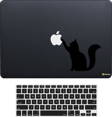 

Hamee MacBook Pro 13 inch cover 2016 Touchbar edition (A1706/A1708) with Keyboard Skin Combo 35 Rubber Laptop Decal 15
