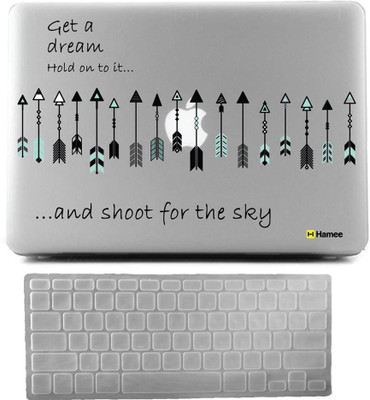 

Hamee MacBook Pro 15 inch cover 2016 Touchbar edition (A1707) with Keyboard Skin Combo 118 Rubber Laptop Decal 15