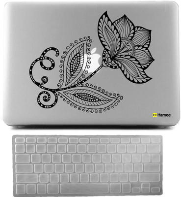

Hamee Apple MacBook Pro 15 inch cover 2016 Touchbar edition (A1707) with Keyboard Skin Combo 125 Rubber Laptop Decal 15