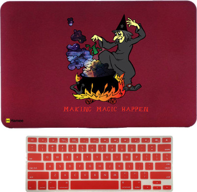 

Hamee MacBook Pro 13 inch cover 2016 Touchbar edition (A1706/A1708) with Keyboard Skin Combo 27 Rubber Laptop Decal 13