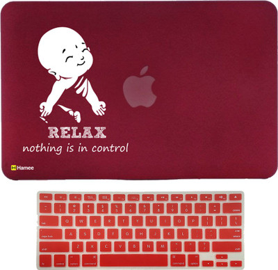 

Hamee MacBook Air 13 inch cover with Keyboard Skin Combo 52 Rubber Laptop Decal 13