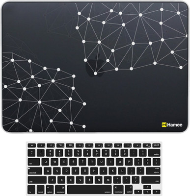 

Hamee MacBook Pro 13 inch cover 2015 edition (A1278) with Keyboard Skin Combo 106 Rubber Laptop Decal 13