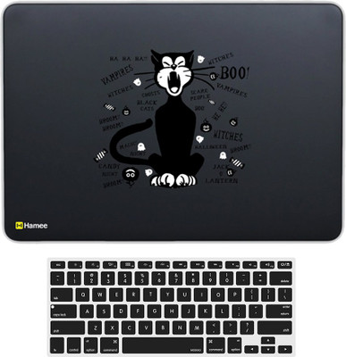 

Hamee MacBook Pro 13 inch cover 2016 Touchbar edition (A1706/A1708) with Keyboard Skin Combo 6 Rubber Laptop Decal 13