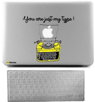 

Hamee Apple MacBook Pro 13 inch cover 2015 edition (A1278) with Keyboard Skin Combo 64 Rubber Laptop Decal 13