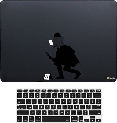 

Hamee Pro Retina Display 13 inch cover (2015 Edition A1502/A1425) with Keyboard Skin Combo 184 Rubber Laptop Decal 13