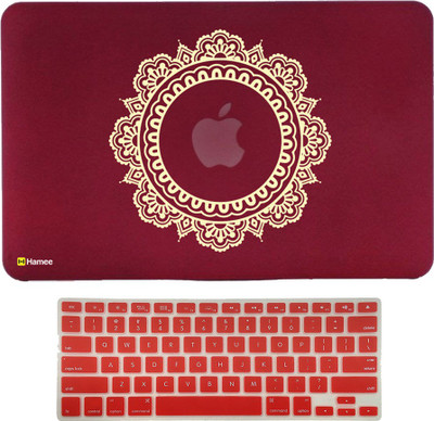 

Hamee MacBook Pro 13 inch cover 2016 Touchbar edition (A1706/A1708) with Keyboard Skin Combo 53 Rubber Laptop Decal 13
