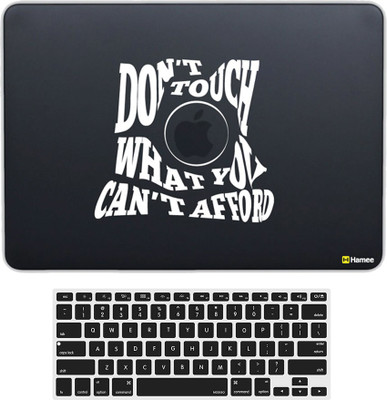 

Hamee Apple MacBook Pro 13 inch cover 2016 Touchbar edition (A1706/A1708) with Keyboard Skin Combo 53 Rubber Laptop Decal 13