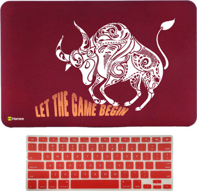 

Hamee Apple MacBook Pro 15 inch cover 2016 Touchbar edition (A1707) with Keyboard Skin Combo 59 Rubber Laptop Decal 15