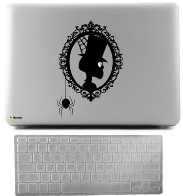 

Hamee Apple MacBook Pro 15 inch cover 2016 Touchbar edition (A1707) with Keyboard Skin Combo 96 Rubber Laptop Decal 15