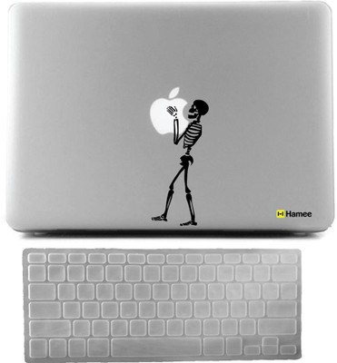 

Hamee Apple MacBook Pro 13 inch cover 2016 Touchbar edition (A1706/A1708) with Keyboard Skin Combo 142 Rubber Laptop Decal 13