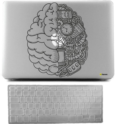 

Hamee Air 13 inch cover with Keyboard Skin Combo 174 Rubber Laptop Decal 13