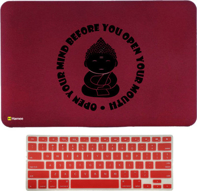 

Hamee Apple MacBook Pro 15 inch cover 2016 Touchbar edition (A1707) with Keyboard Skin Combo 107 Rubber Laptop Decal 15