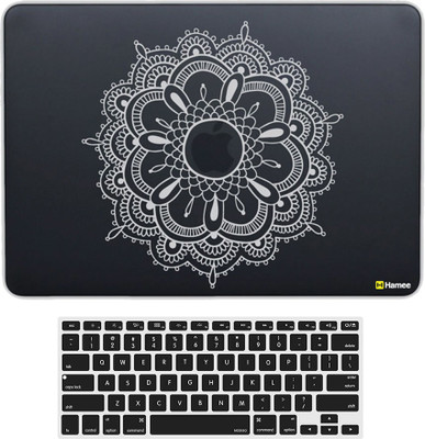 

Hamee MacBook Pro 15 inch cover 2016 Touchbar edition (A1707) with Keyboard Skin Combo 56 Rubber Laptop Decal 15