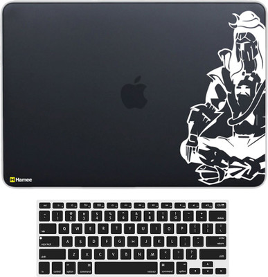 

Hamee Apple MacBook Pro 15 inch cover 2016 Touchbar edition (A1707) with Keyboard Skin Combo 54 Rubber Laptop Decal 15